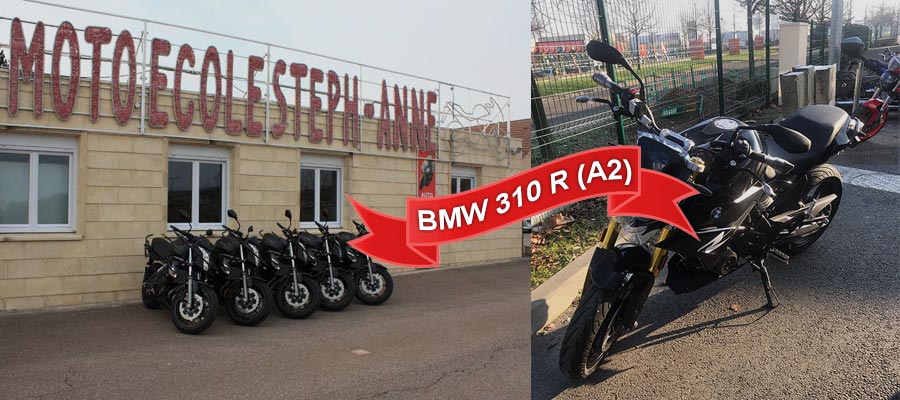 Une nouvelle moto BMW 310 R pour vos formations moto